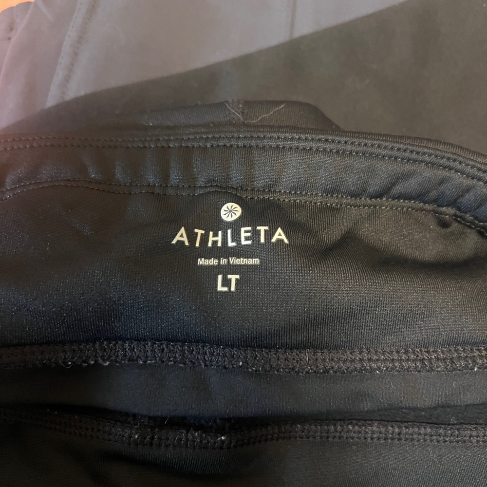 Athleta Black High-Waist Performance Tights
